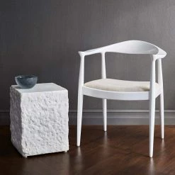 Bungalow 5 - Danish Armchair In White