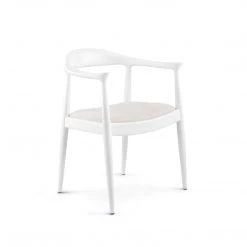 Bungalow 5 - Danish Armchair In White