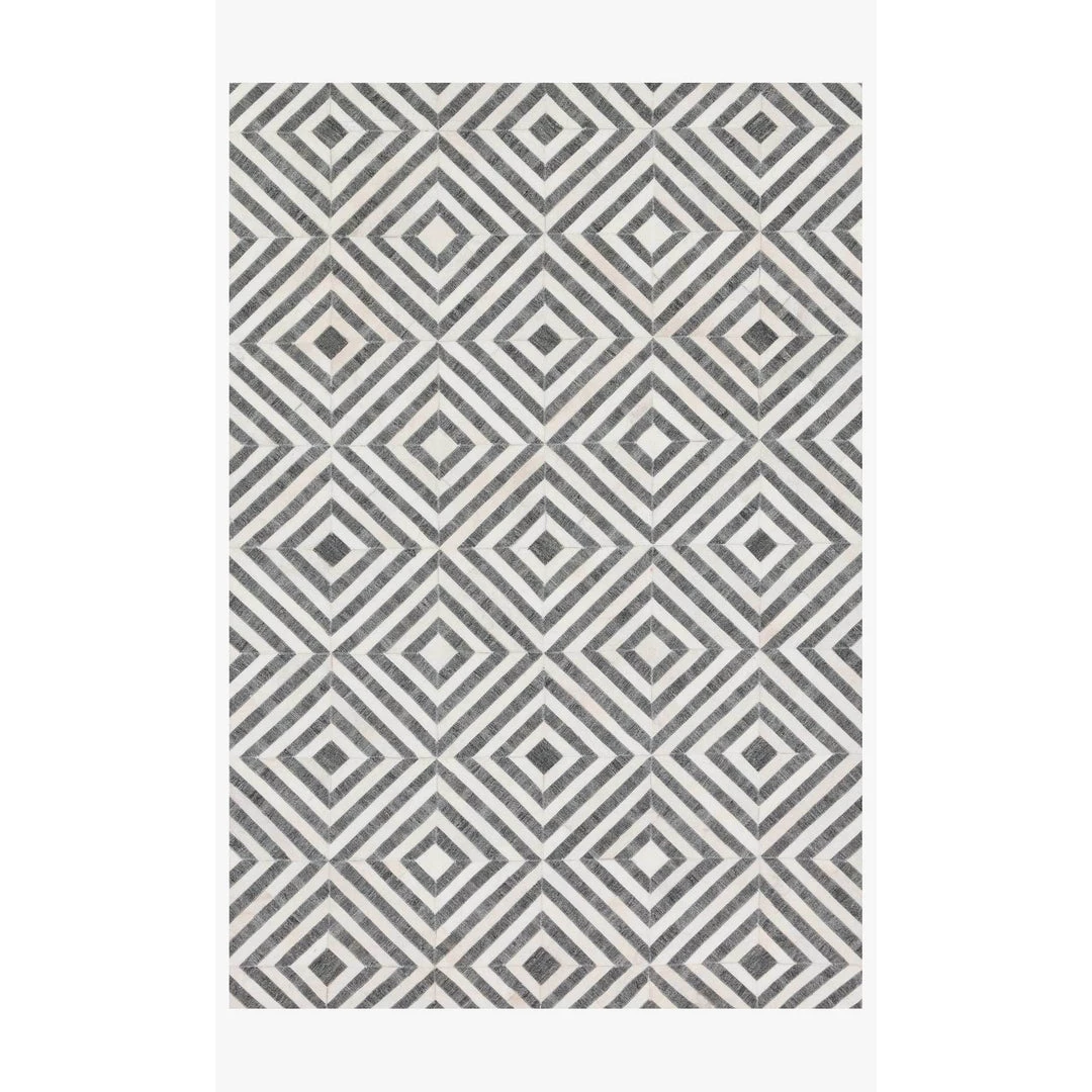 Loloi Rugs Dorado Rugs By Loloi - DB-03 - Charcoal / Ivory