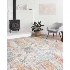 Loloi Rugs Dante Rugs By Loloi - DN-06 Natural / Sunrise
