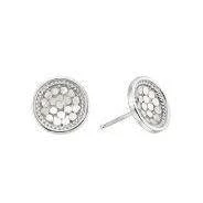 Anna Beck Jewelry Anna Beck Dish Stud Earrings - Silver