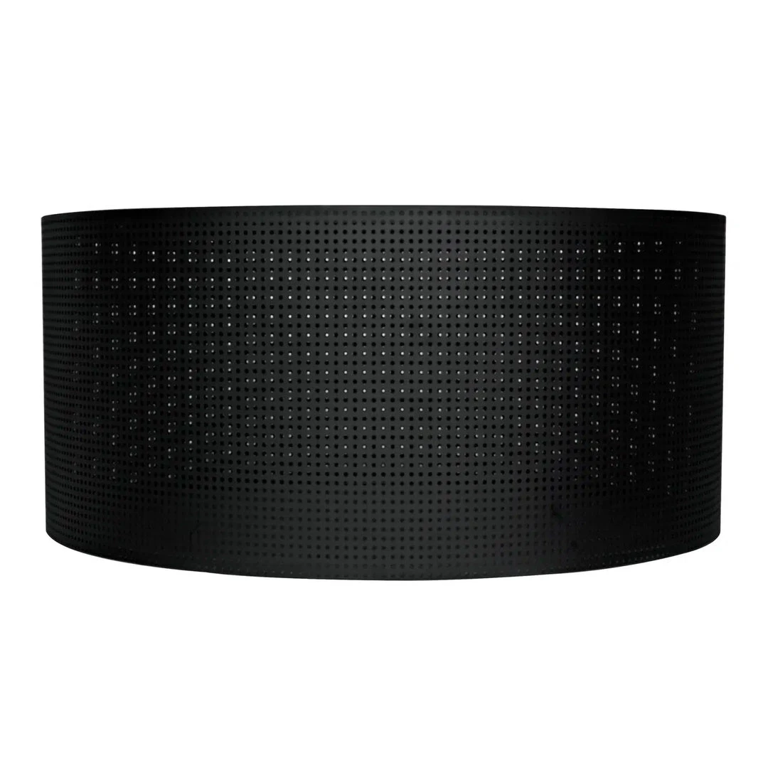 Noir Furniture Dixon Coffee Table, Black Metal