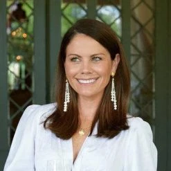 Susan Shaw Jewelry Susan Shaw Gold Dotted Top With Double Freshwater Pearl Drops