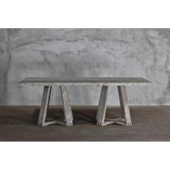 Organic Restoration Reclaimed Elm Dining Table