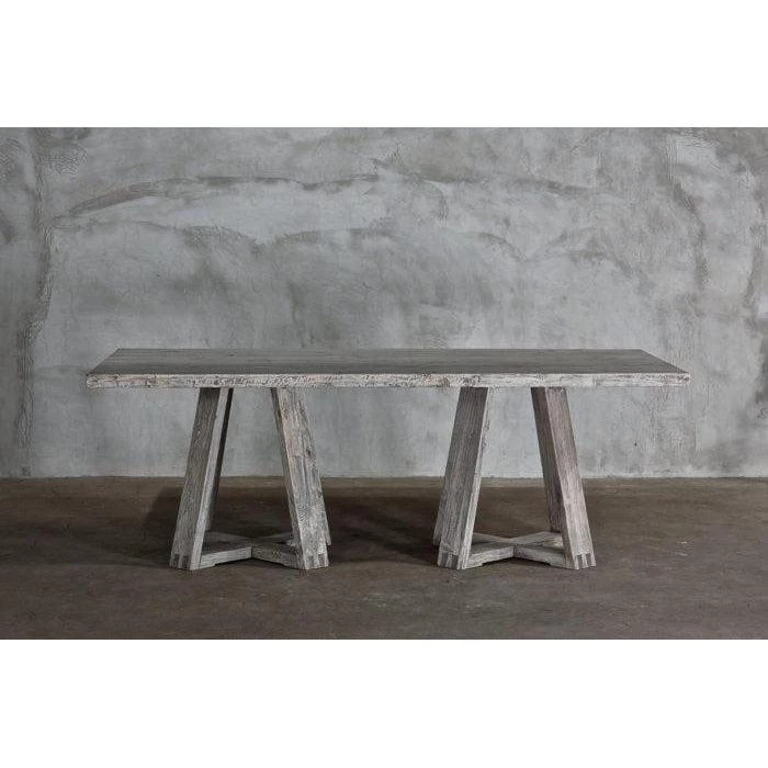 Organic Restoration Reclaimed Elm Dining Table