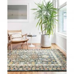 Loloi Rugs Elka Rugs By Loloi - ELK-03 - Denim / Multi