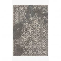 Loloi Rugs Emory Rugs By Loloi - EB-01 - Charcoal / Ivory