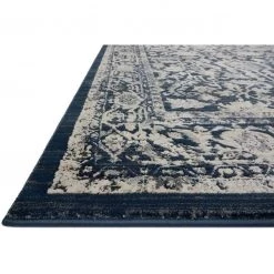 Loloi Rugs Joanna Gaines Everly Rug Collection - INDIGO/INDIGO