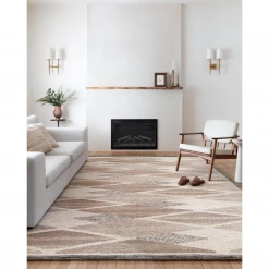 Loloi Rugs Evelina Rugs By Loloi - EVE-04 Taupe / Bark
