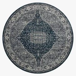 Loloi Rugs Joanna Gaines Everly Rug Collection - GREY/MIDNIGHT