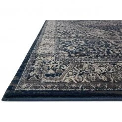 Loloi Rugs Joanna Gaines Everly Rug Collection - GREY/MIDNIGHT