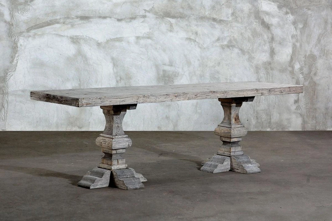 Organic Restoration Reclaimed Elm Console