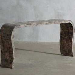 Organic Restoration Reclaimed Elm Music Table-console