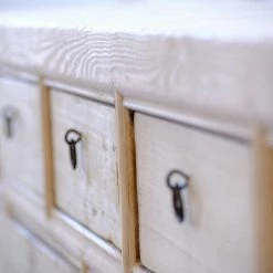 Organic Restoration Reeddition Multi Drawer Console