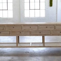 Organic Restoration Reeddition Multi Drawer Console