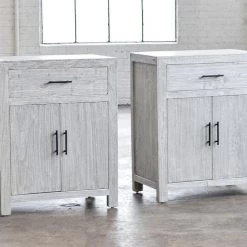 Organic Restoration Reclaimed Elm Cabinet