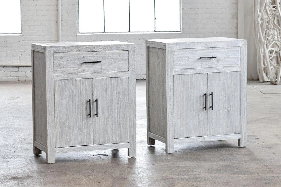 Organic Restoration Reclaimed Elm Cabinet