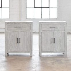 Organic Restoration Reclaimed Elm Cabinet