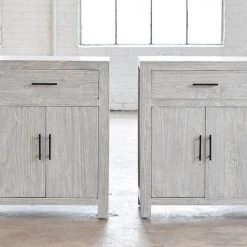 Organic Restoration Reclaimed Elm Cabinet