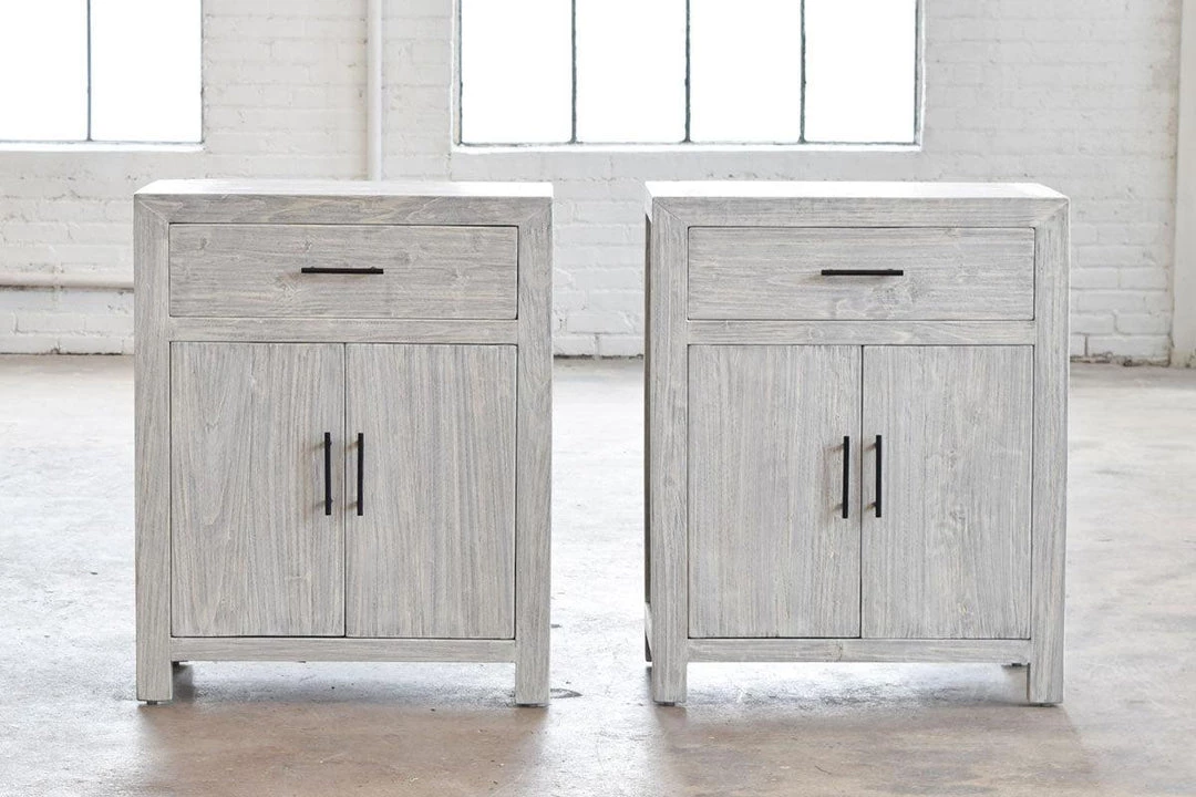 Organic Restoration Reclaimed Elm Cabinet