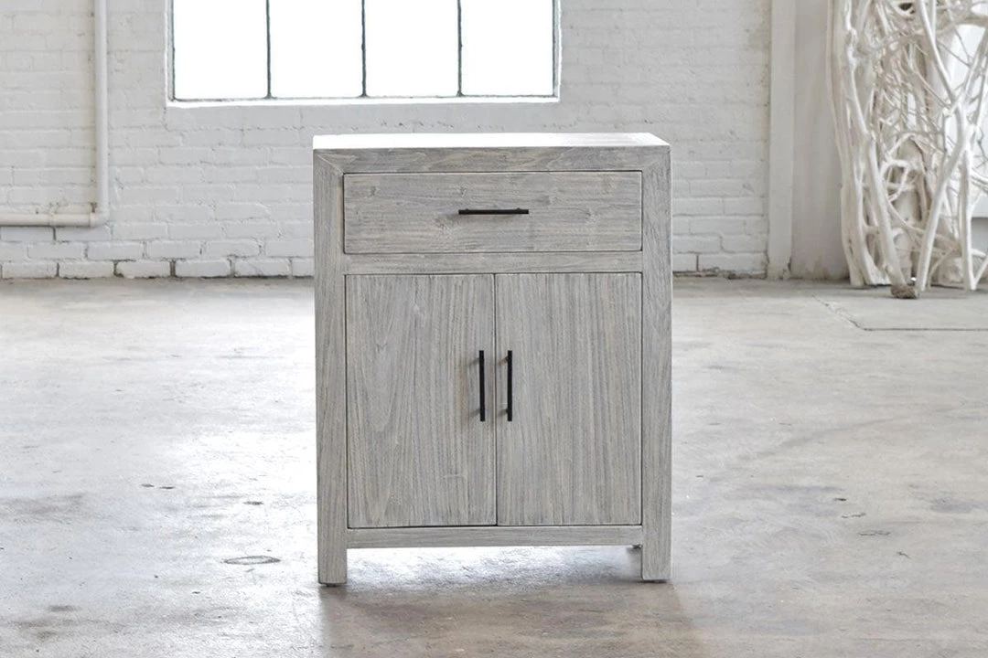 Organic Restoration Reclaimed Elm Cabinet