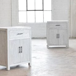 Organic Restoration Reclaimed Elm Cabinet