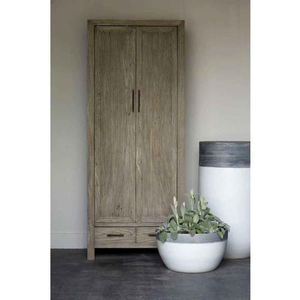 Organic Restoration Reclaimed Elm Cabinet