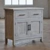 Organic Restoration Bedside Cabinet In Reclaimed Wood