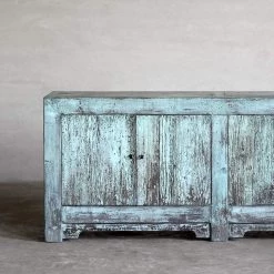 Organic Restoration Weathered Green Gansu Buffet