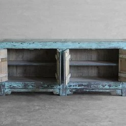 Organic Restoration Weathered Green Gansu Buffet