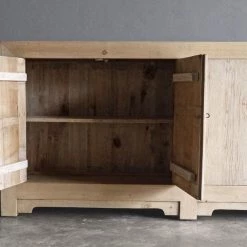 Organic Restoration Gansu Buffet In Salvaged Pine
