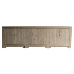 Organic Restoration Gansu Buffet In Salvaged Pine