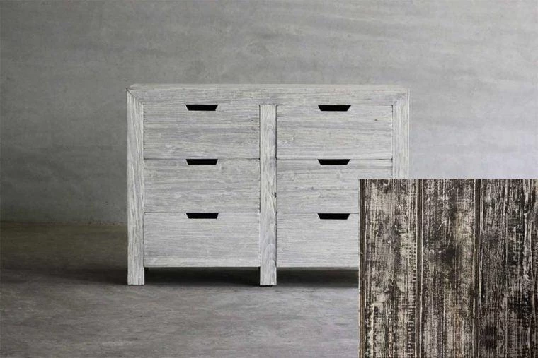 Organic Restoration Reclaimed Elm Dresser