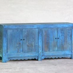 Organic Restoration Weathered Blue Gansu Buffet