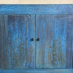 Organic Restoration Weathered Blue Gansu Buffet
