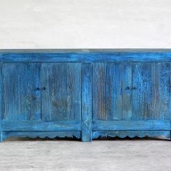 Organic Restoration Weathered Blue Gansu Buffet