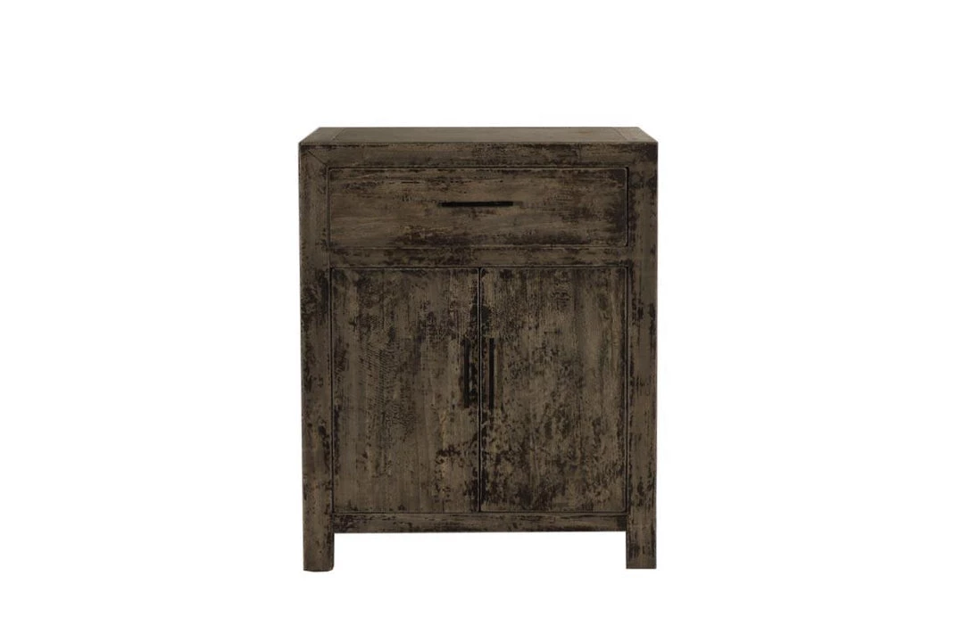 Organic Restoration Reclaimed Elm Cabinet