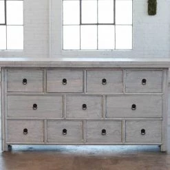 Organic Restoration Light Elm Reedition Gansu Buffet