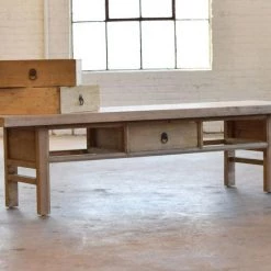 Organic Restoration Furniture Reedition Cocktail Table