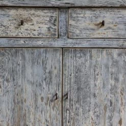 Organic Restoration Reedition Reclaimed Wood Cabinet