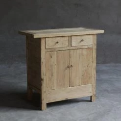 Organic Restoration Reedition Reclaimed Wood Cabinet