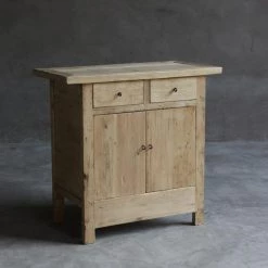 Organic Restoration Reedition Reclaimed Wood Cabinet