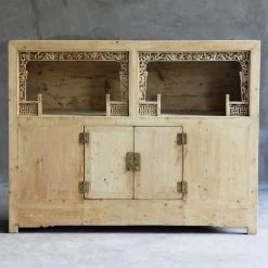 Organic Restoration Antique Qinghai Cabinet