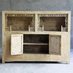 Organic Restoration Antique Qinghai Cabinet