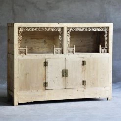 Organic Restoration Antique Qinghai Cabinet