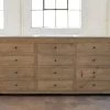 Organic Restoration Reedition Multi Drawer Buffet