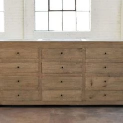Organic Restoration Reedition Multi Drawer Buffet