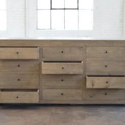 Organic Restoration Reedition Multi Drawer Buffet