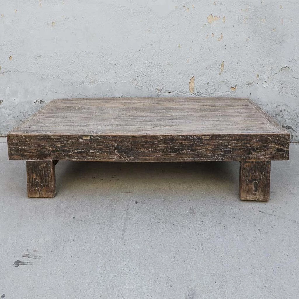 Organic Restoration Furniture Dilli Antique Coffee Table