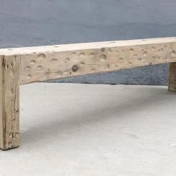 Organic Restoration Salvaged Timber Console